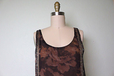 Haute Hippie Silk Beaded Flapper Drop Waist Dress Sz XS Retail $895