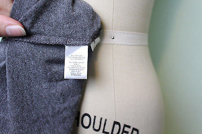 Ann Taylor LOFT Grey Rayon Spandex Knit Shift Dress Sz XS