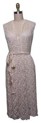 Nanette Lepore Lovely White Lace With Slip Dress Sz 4 Retail $498