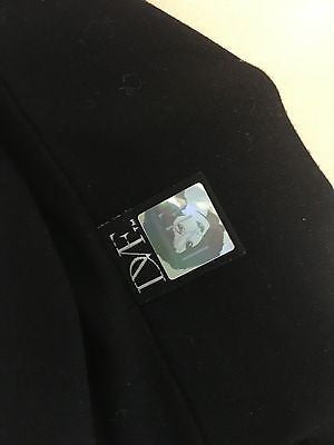 Diane Von Furstenberg Black Multi Colored Strapless Dress Sz 4 Retail $430