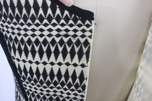 Nanette Lepore Geometric Print Swing Dress Size 4 Retail $398